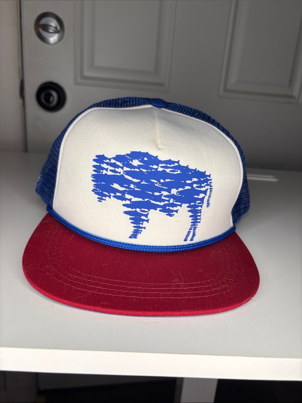 Blue & Red Buffalo Truckers Hat - Rep Your Water